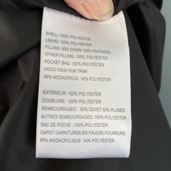 Long Back Laundry Coat/detachable hood - Picture 4 of 4